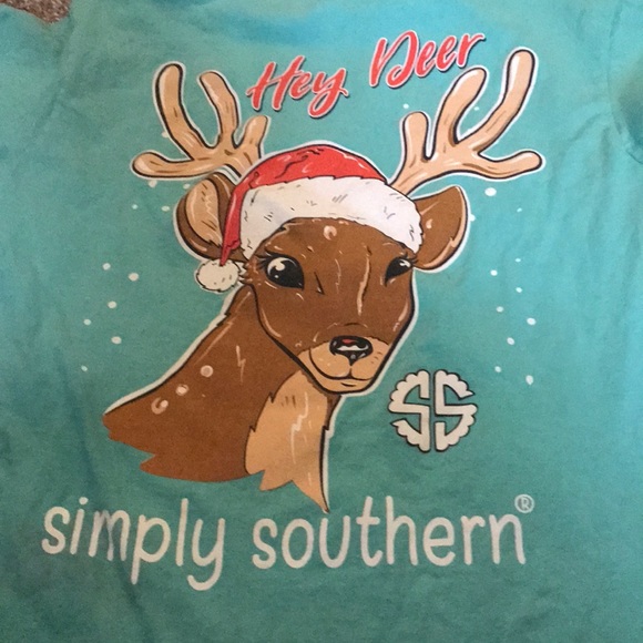 Simply Southern Christmas tee - Picture 2 of 2